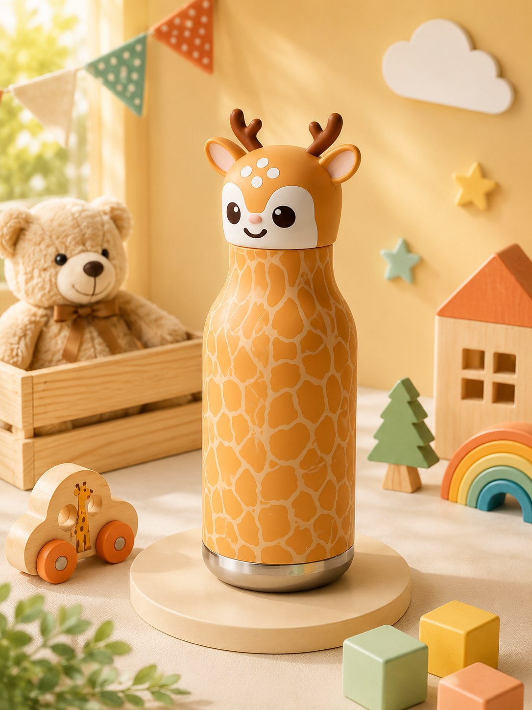 Cute Deer Bottle - 480ml