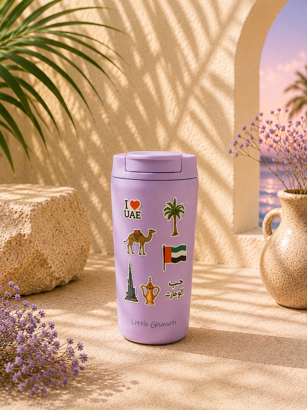 Little Ghanati Mug include random stickers