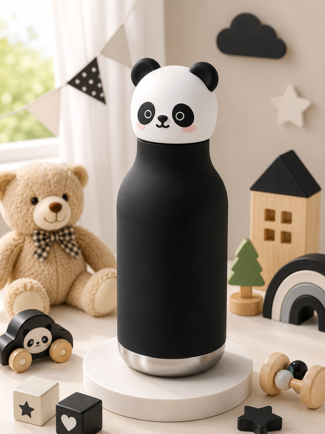 Cute Panda Bottle - 480ml